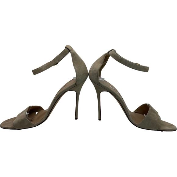 Manolo Blahnik Tres Ankle Strap Sandals In Nude Size 40 - Picture 5 of 15